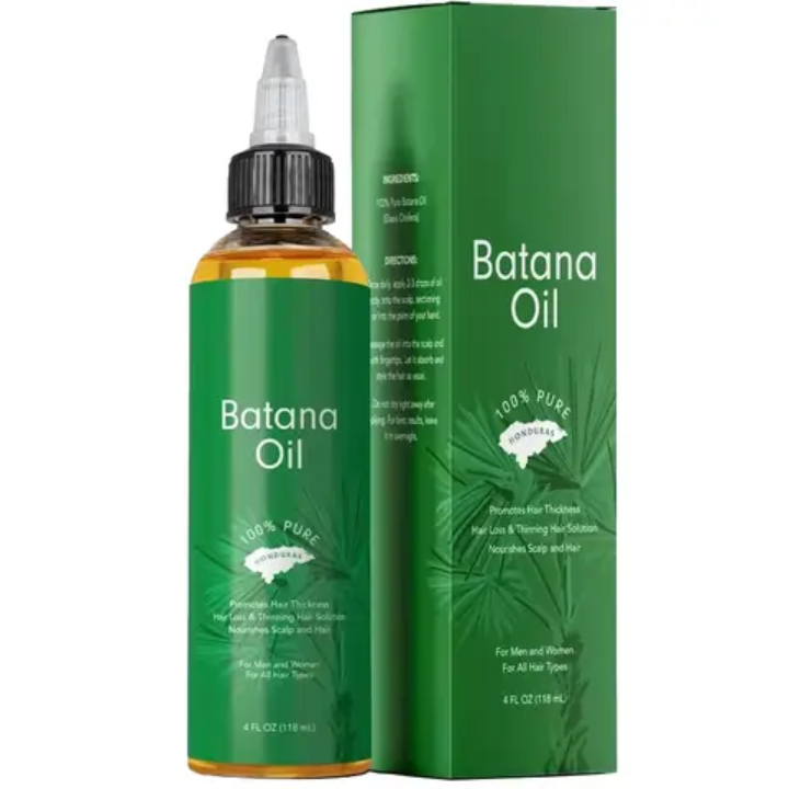 BATANA OIL 100% PUR – L'Huile Naturelle qui Révèle Toute la Beauté de Vos Cheveux