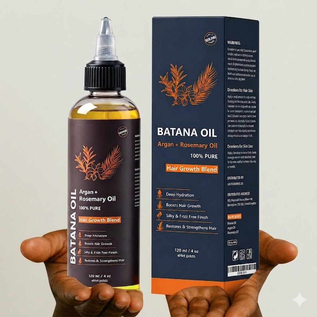 BATANA OIL – Argan + Rosemary Oil | Hair Growth Blend 120 ml
